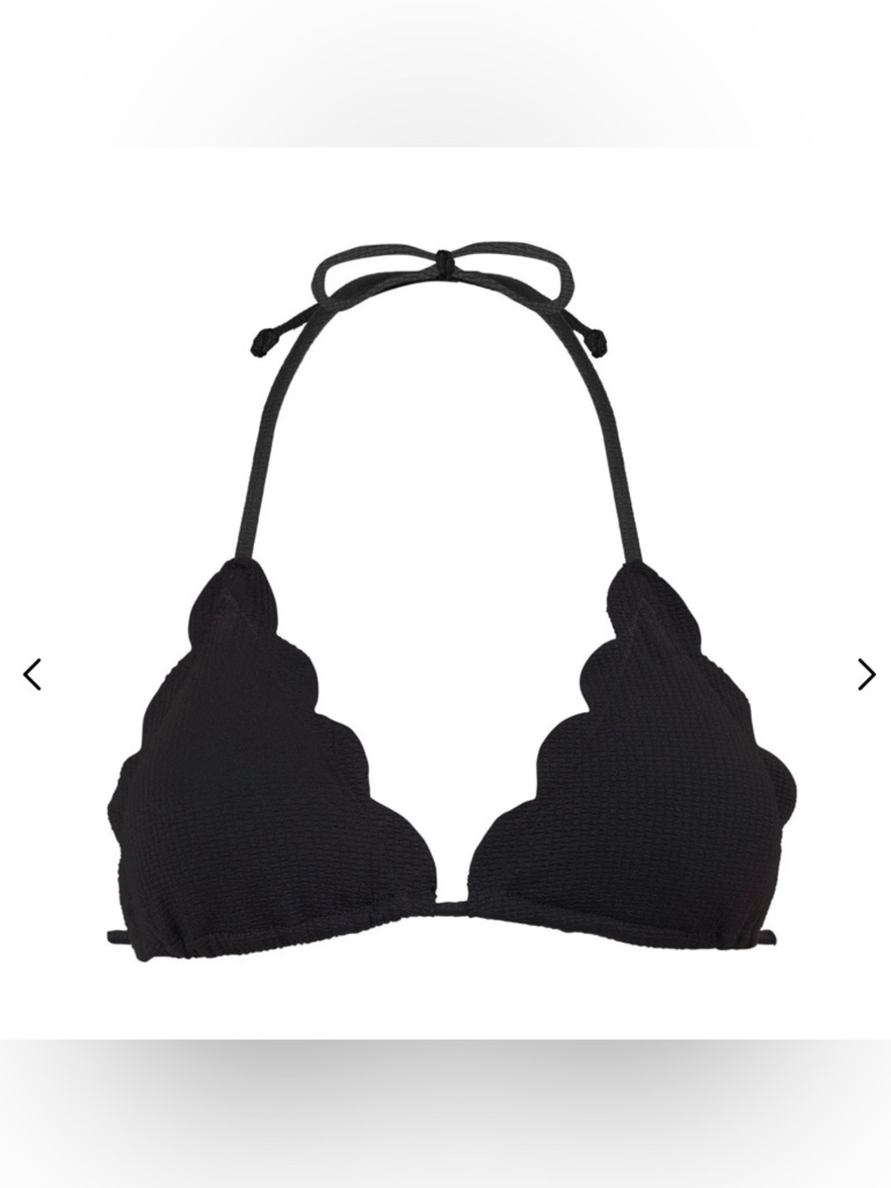 Marysia Broadway Scalloped Triangle Bikini Top